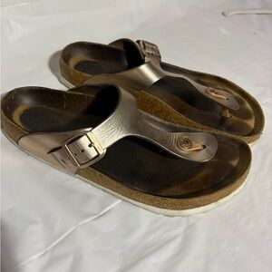 Birkenstock Metallic Sandals